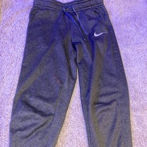 Nike sweatpants soft inside and comfy!